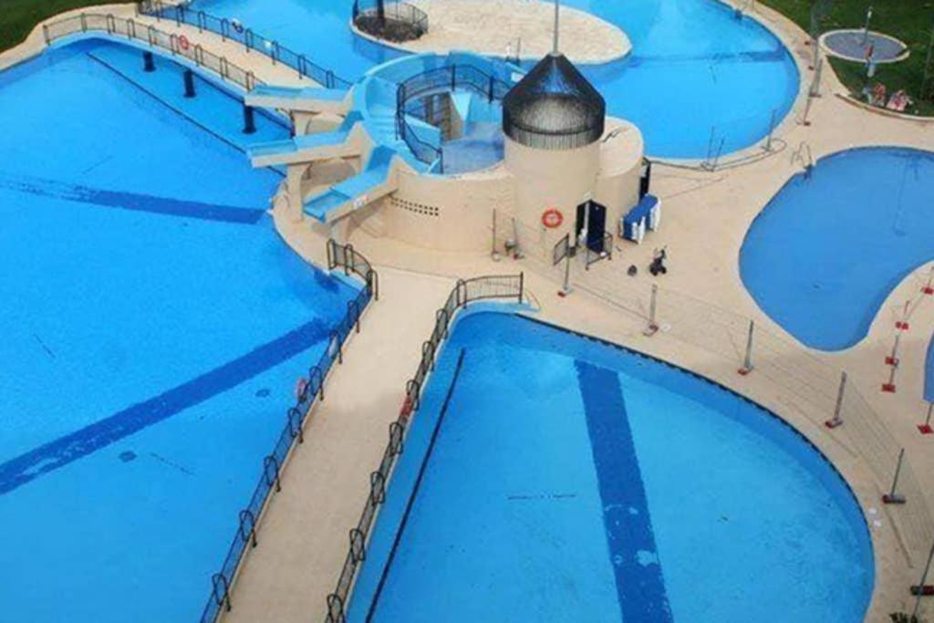 Benalmádena estudio JJupiter 250 m del mar con vistas al mar piscinas Esterno foto