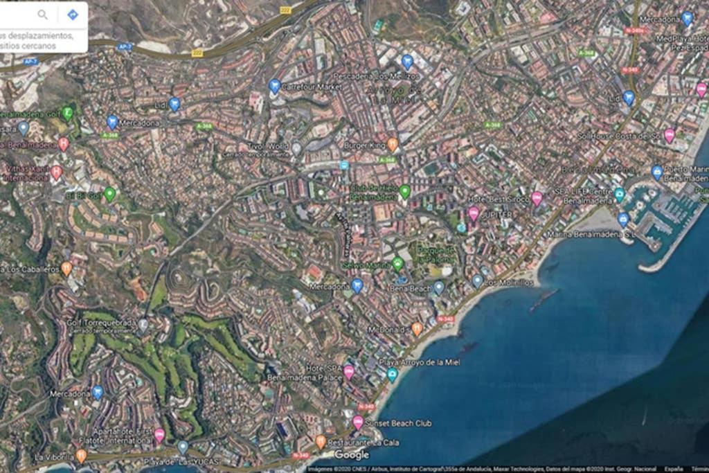 Benalmádena estudio JJupiter 250 m del mar con vistas al mar piscinas Esterno foto