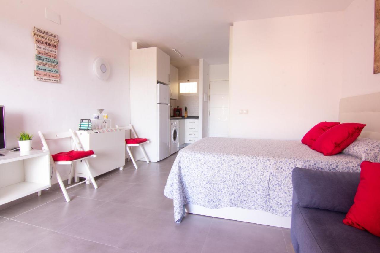 Benalmádena estudio JJupiter 250 m del mar con vistas al mar piscinas Esterno foto