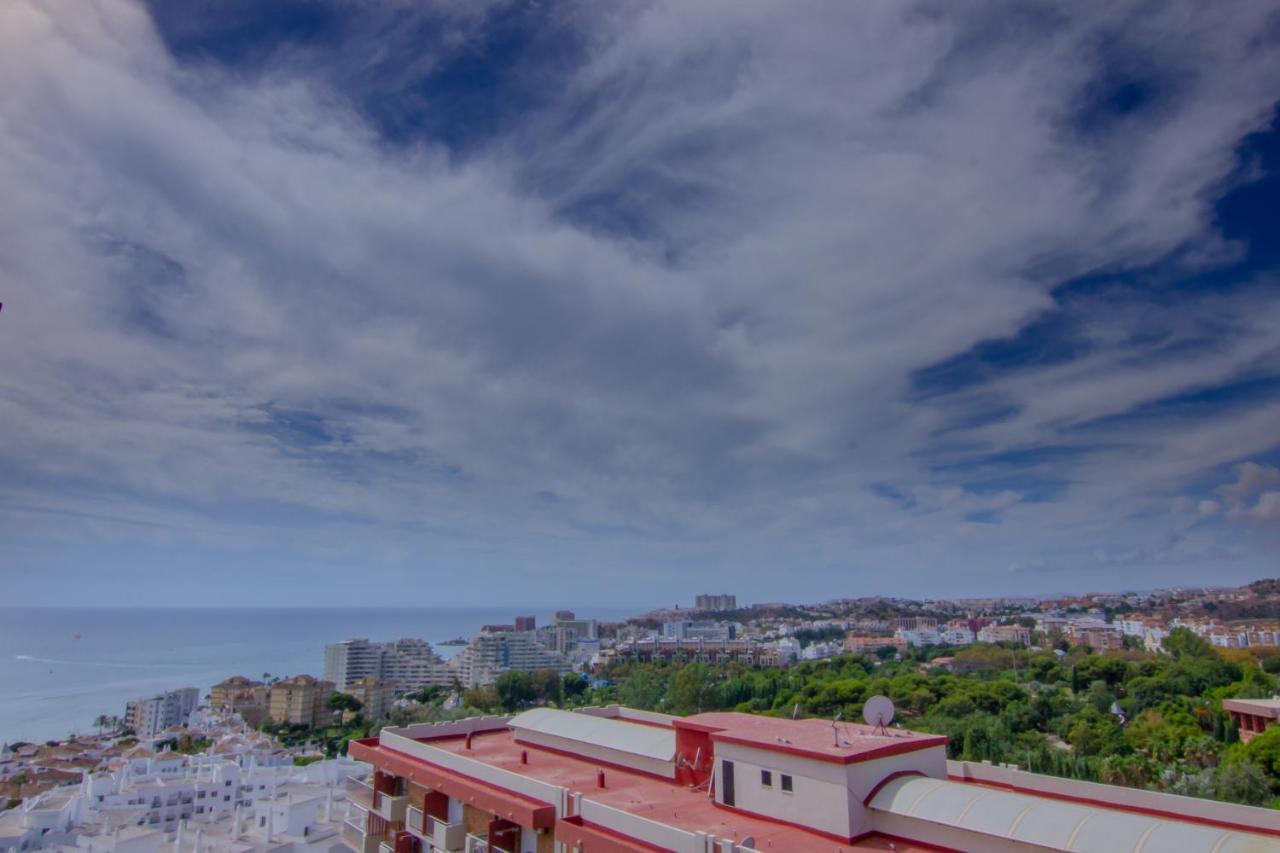 Benalmádena estudio JJupiter 250 m del mar con vistas al mar piscinas Esterno foto